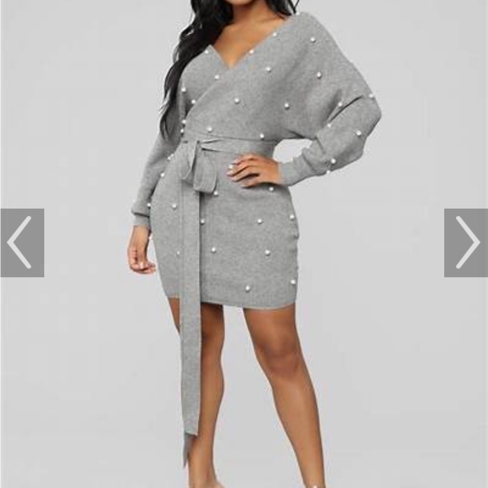 FashionNova Happy Now Dress